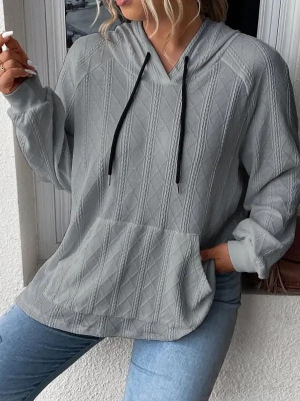 Basic Grey Plain Sweatshirt